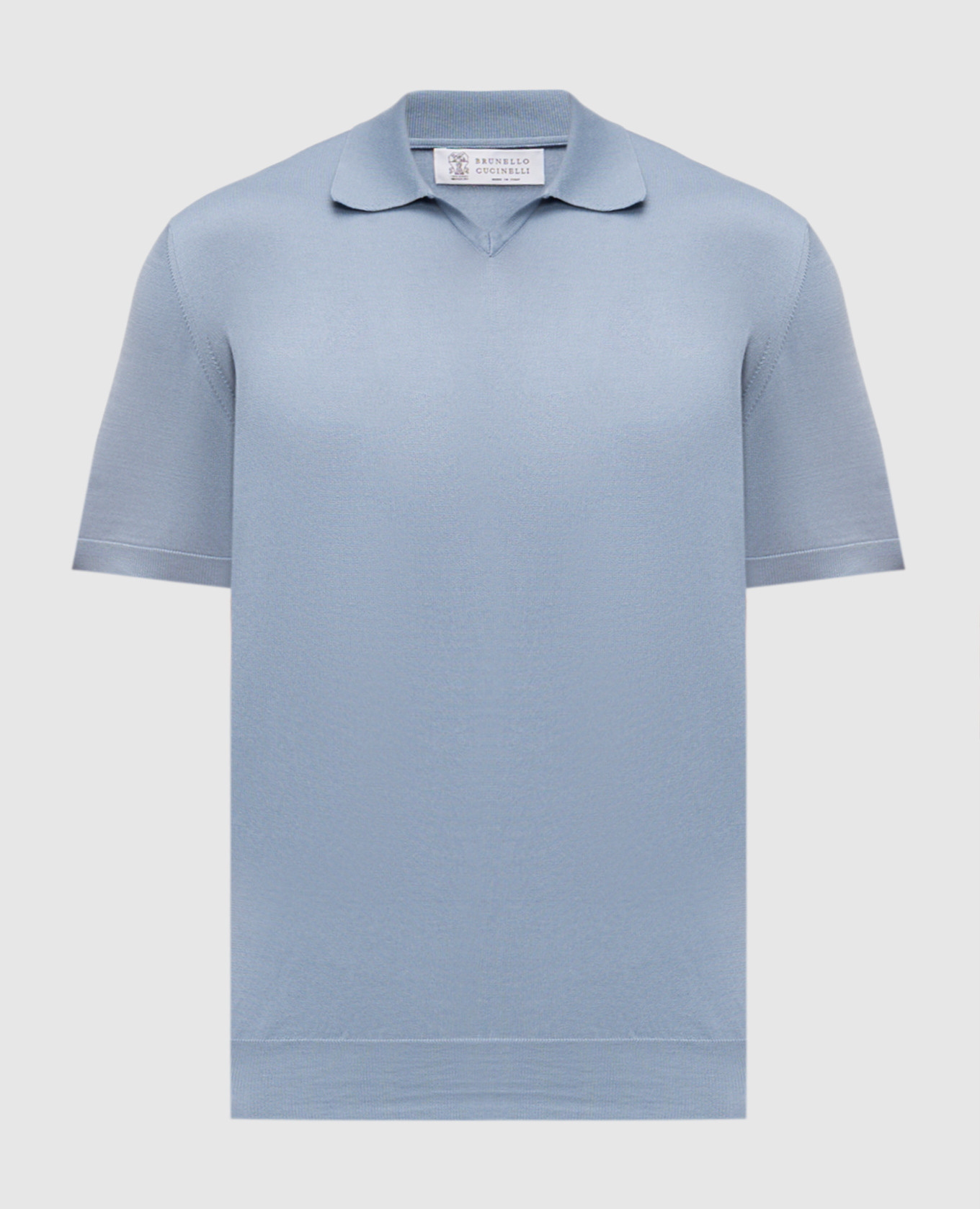 

Blue polo Brunello Cucinelli, Light blue