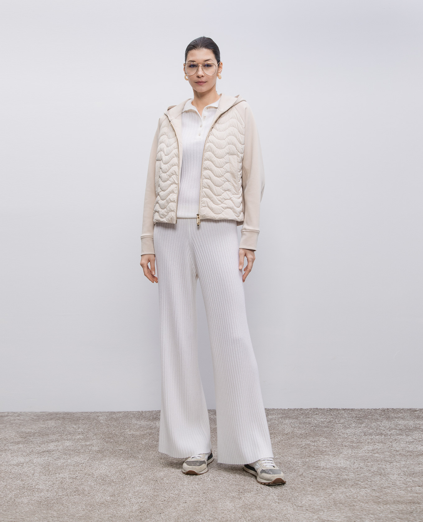 

Beige down jacket BERTHA MooRER