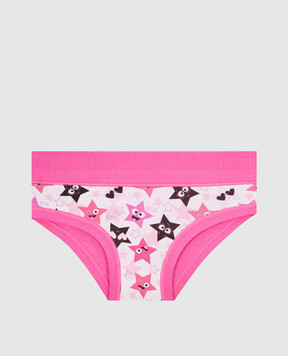 RiminiVeste Emy Bimba baby pink panties with print B2703