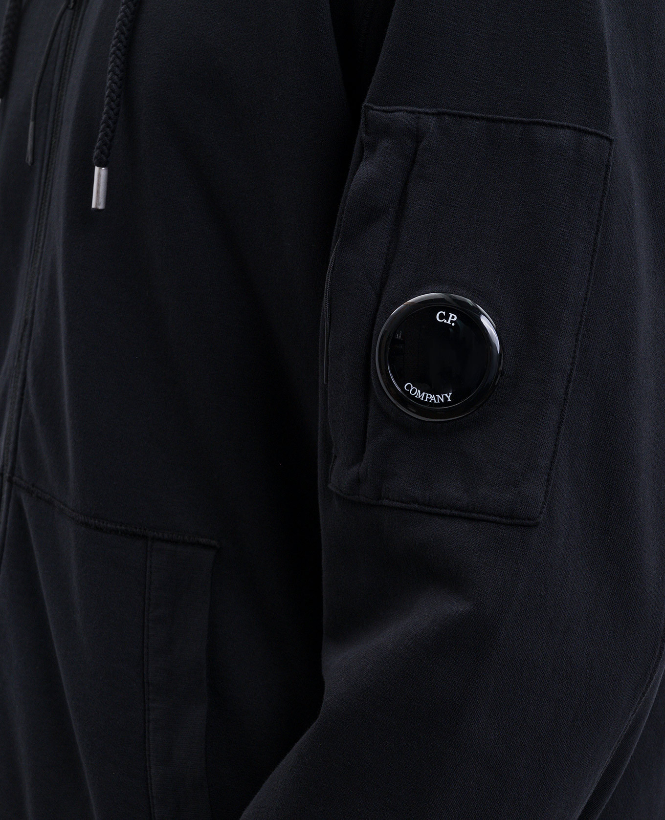 

Black sports jacket with logo C.P. Company