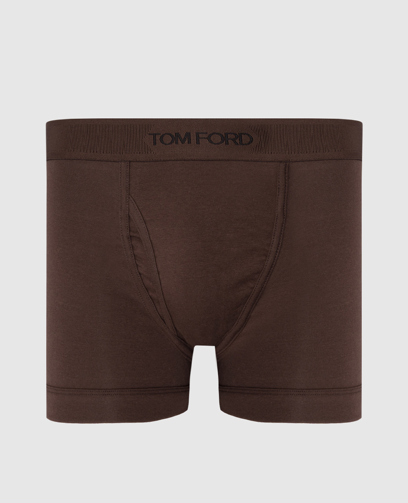 

Brown boxer briefs with logo Tom Ford