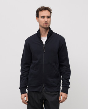 Moncler Blue cashmere sports jacket K20918G0002989ANG