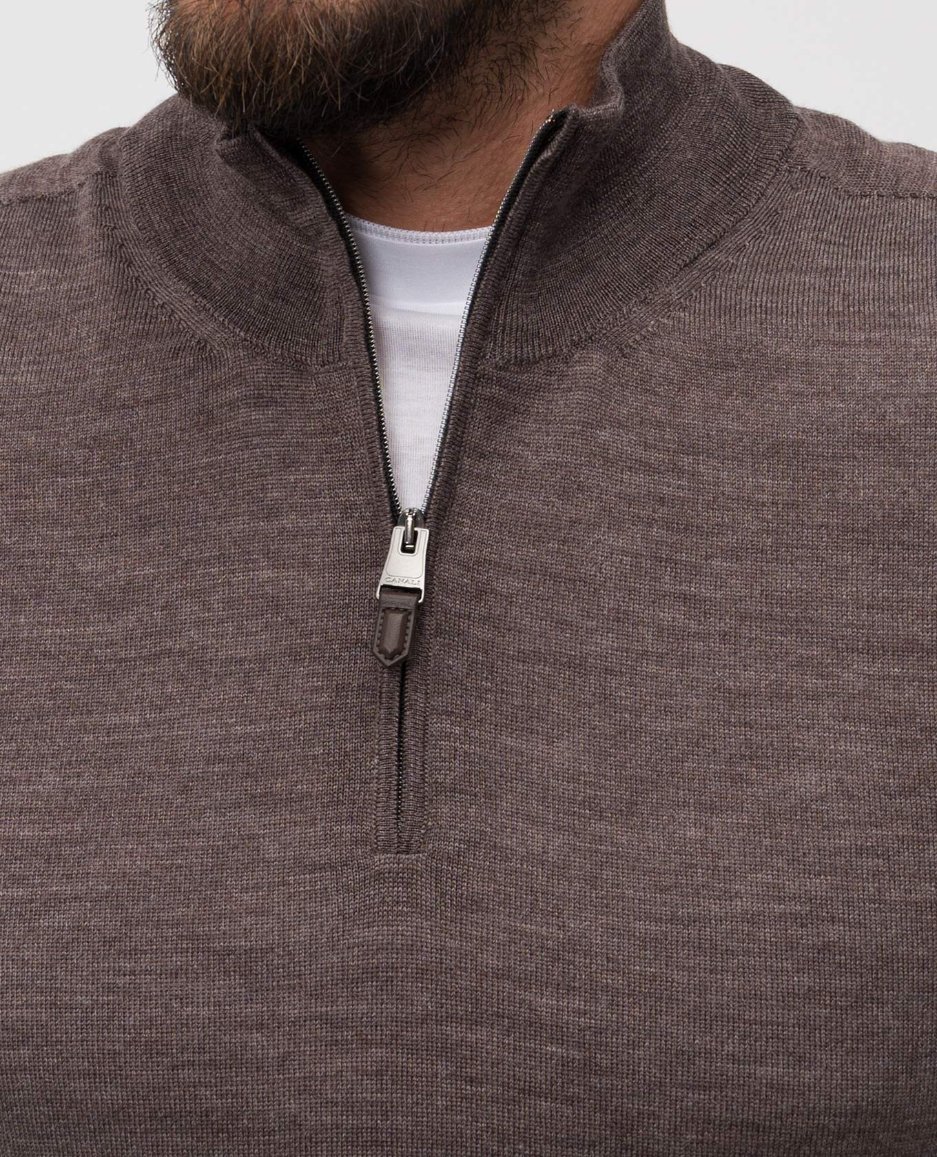 

Brown wool jumper Canali