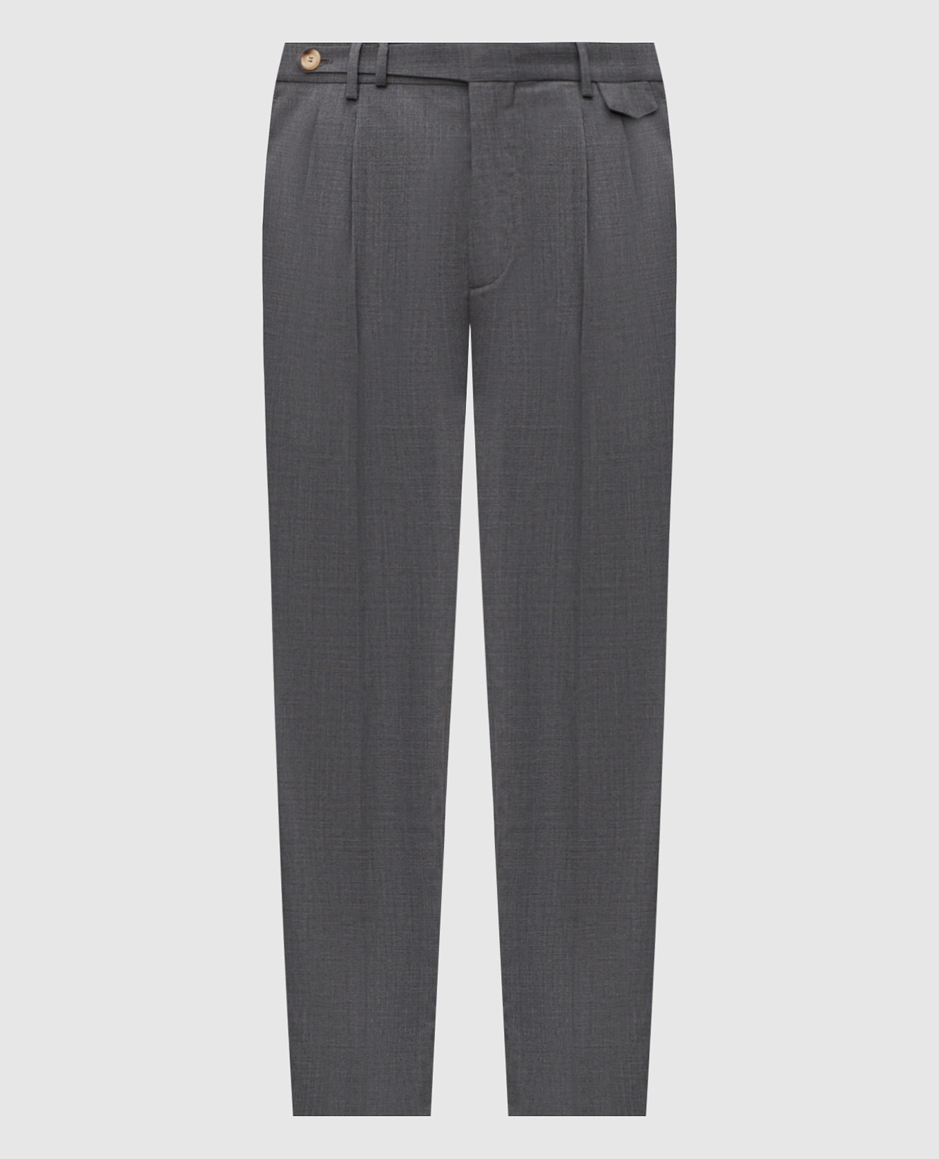 

Gray wool pants Brunello Cucinelli, Grey