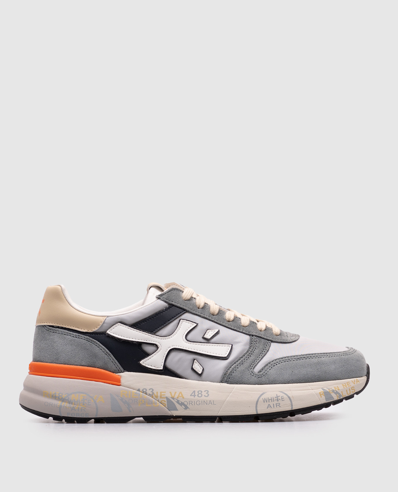

Gray combination sneakers MICK Premiata, Grey
