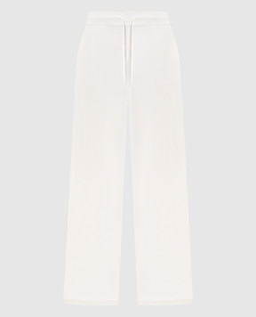 Simonetta Ravizza White Alicante cashmere pants F05KN110T10
