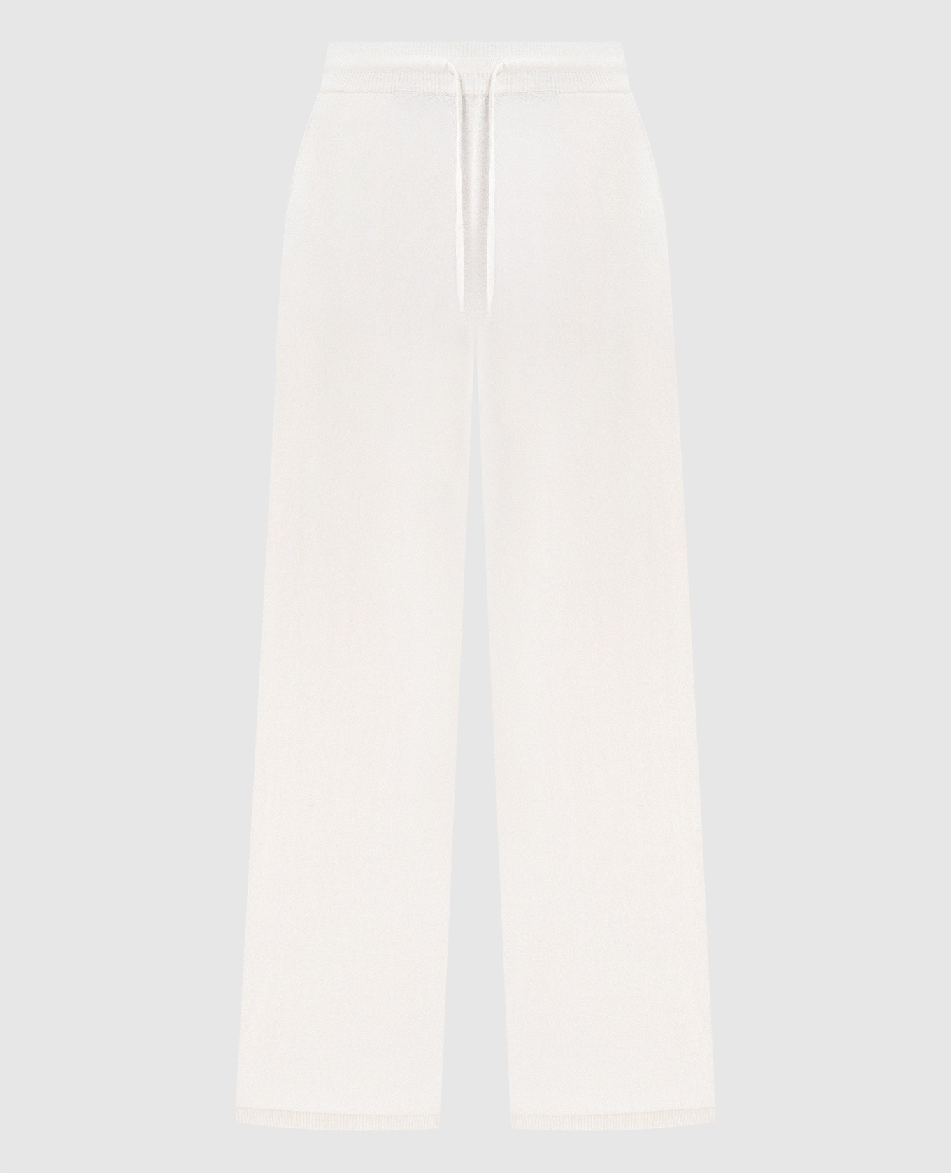 

White Alicante cashmere pants Simonetta Ravizza