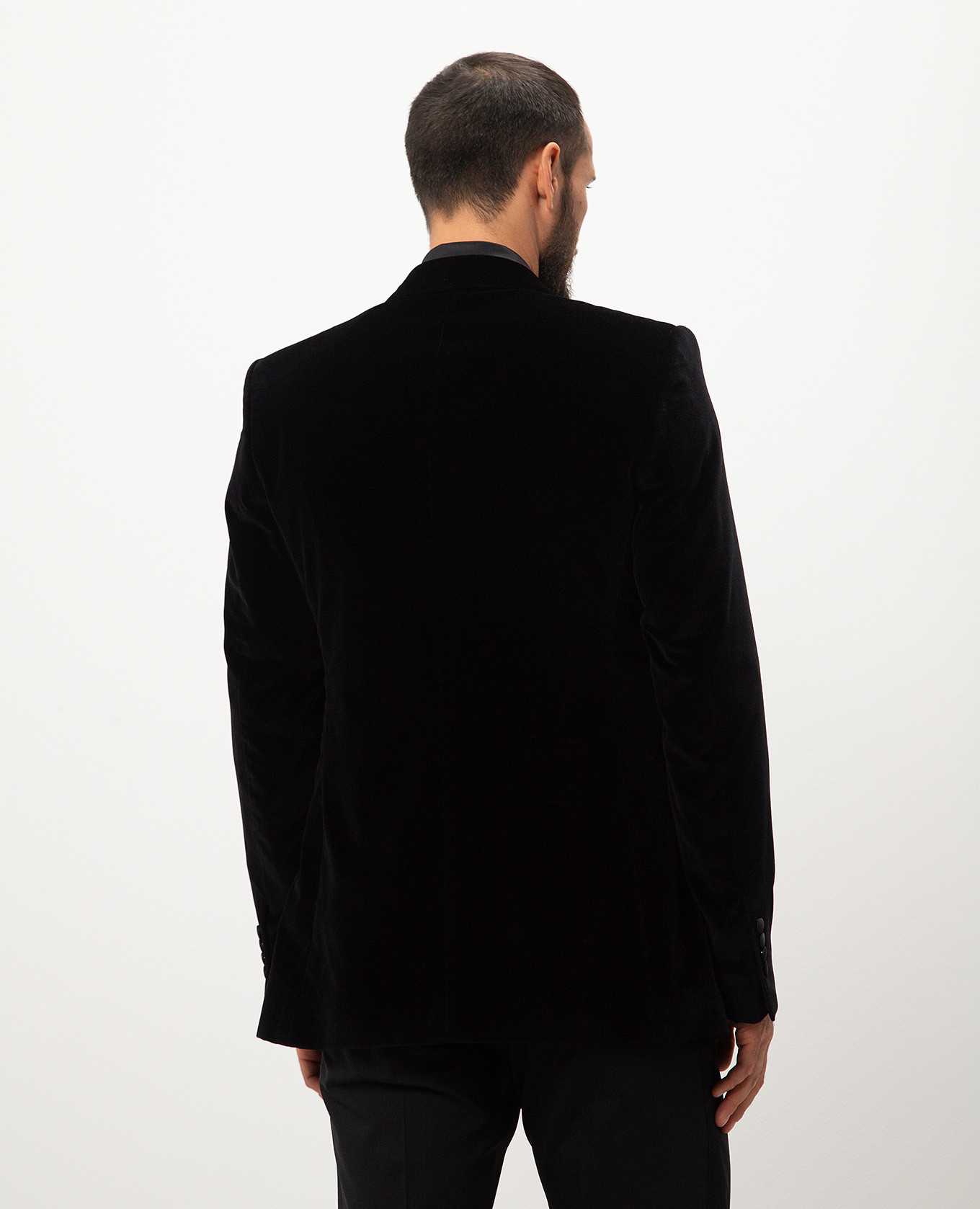 

Black velvet jacket Dolce&Gabbana