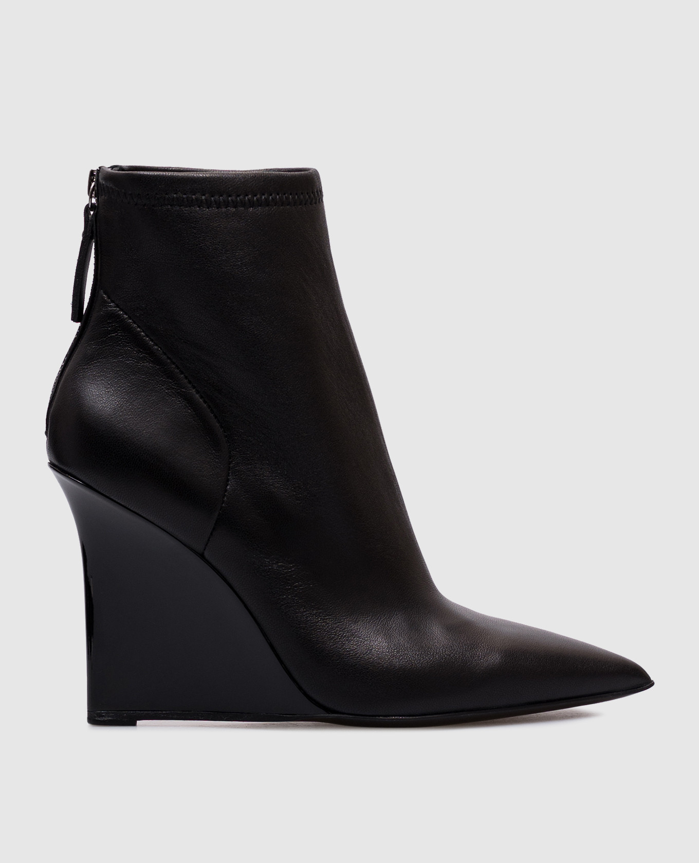 

Black leather ankle boots Babe Pay Pls