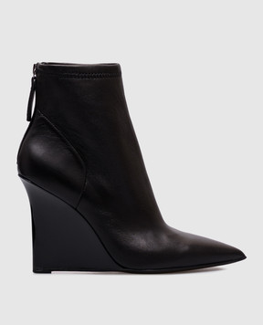 Babe Pay Pls Black leather ankle boots 4201080844
