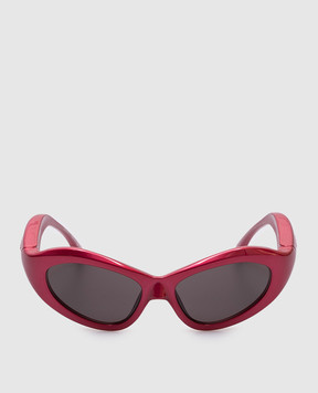 Balenciaga Red Orbit Cat Sunglasses 812610T0007