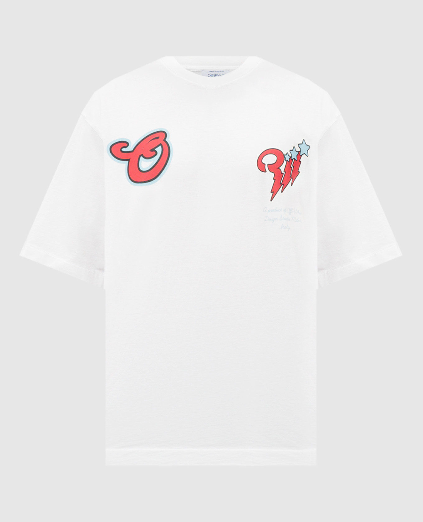 White t-shirt scorpio off-white