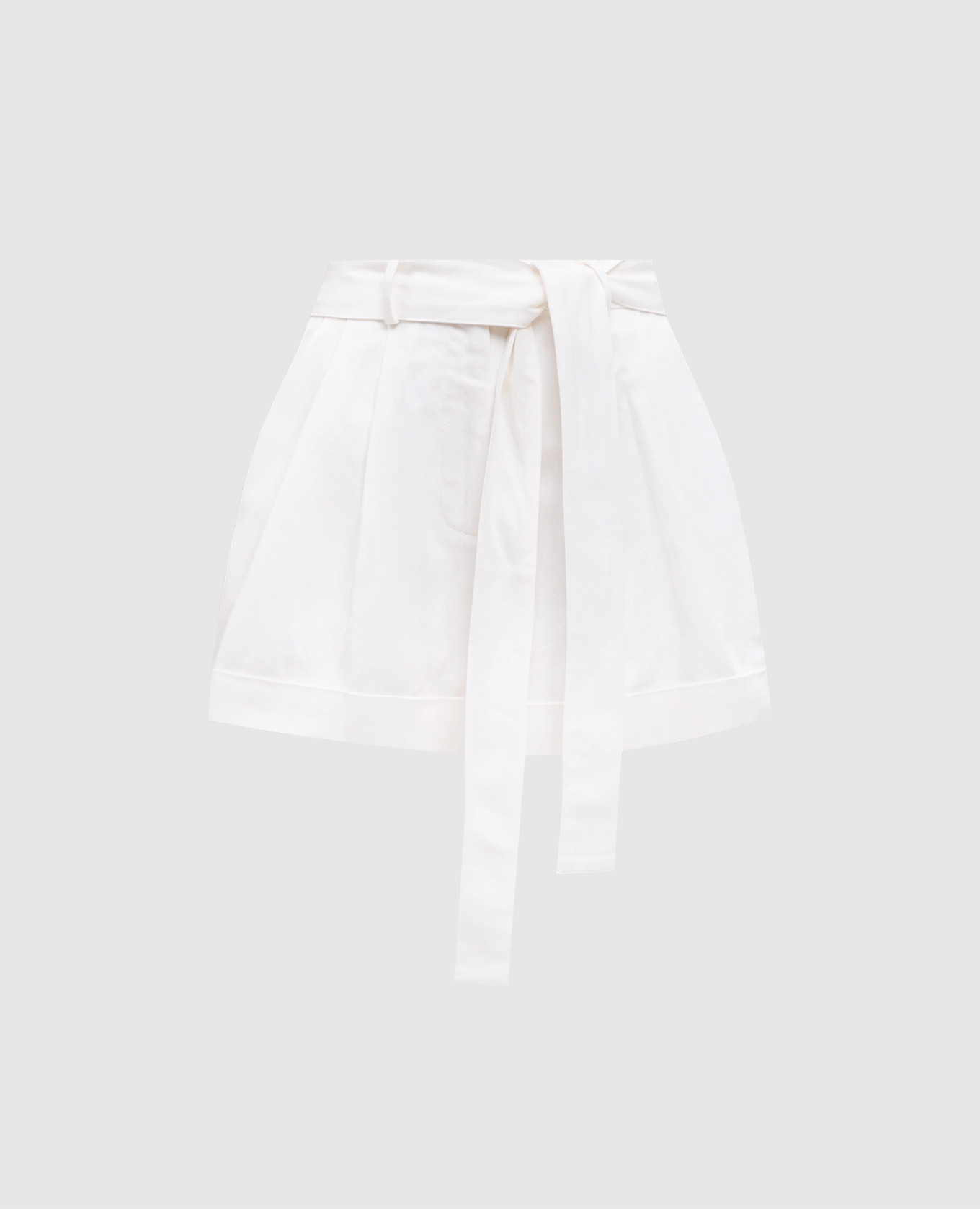 Lola white shorts with hemp Christy Lynn