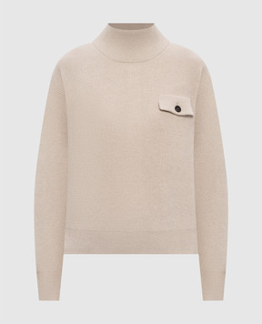 Brunello Cucinelli Beige cashmere sweater M12203414