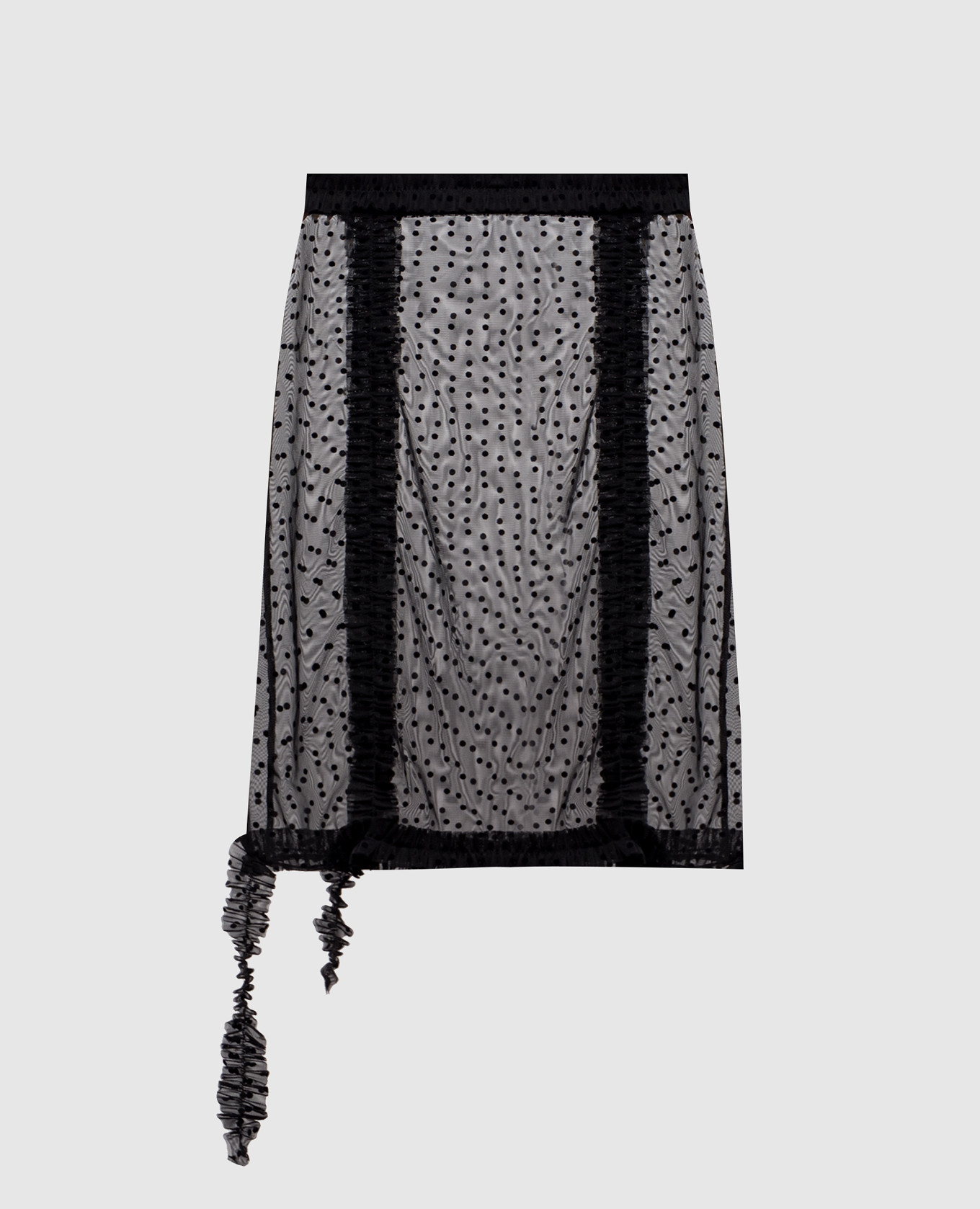 

Black polka dot skirt Rokh
