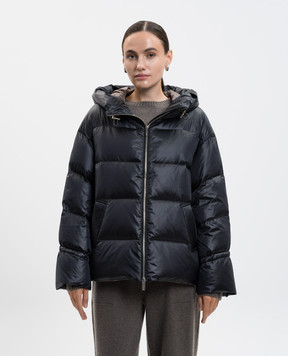 Be Florence Black quilted jacket BE2517B