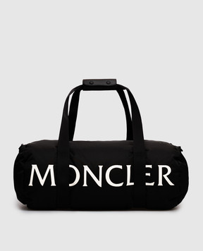 Moncler Black Duddle Gym bag with logo K209A5G00001M8321
