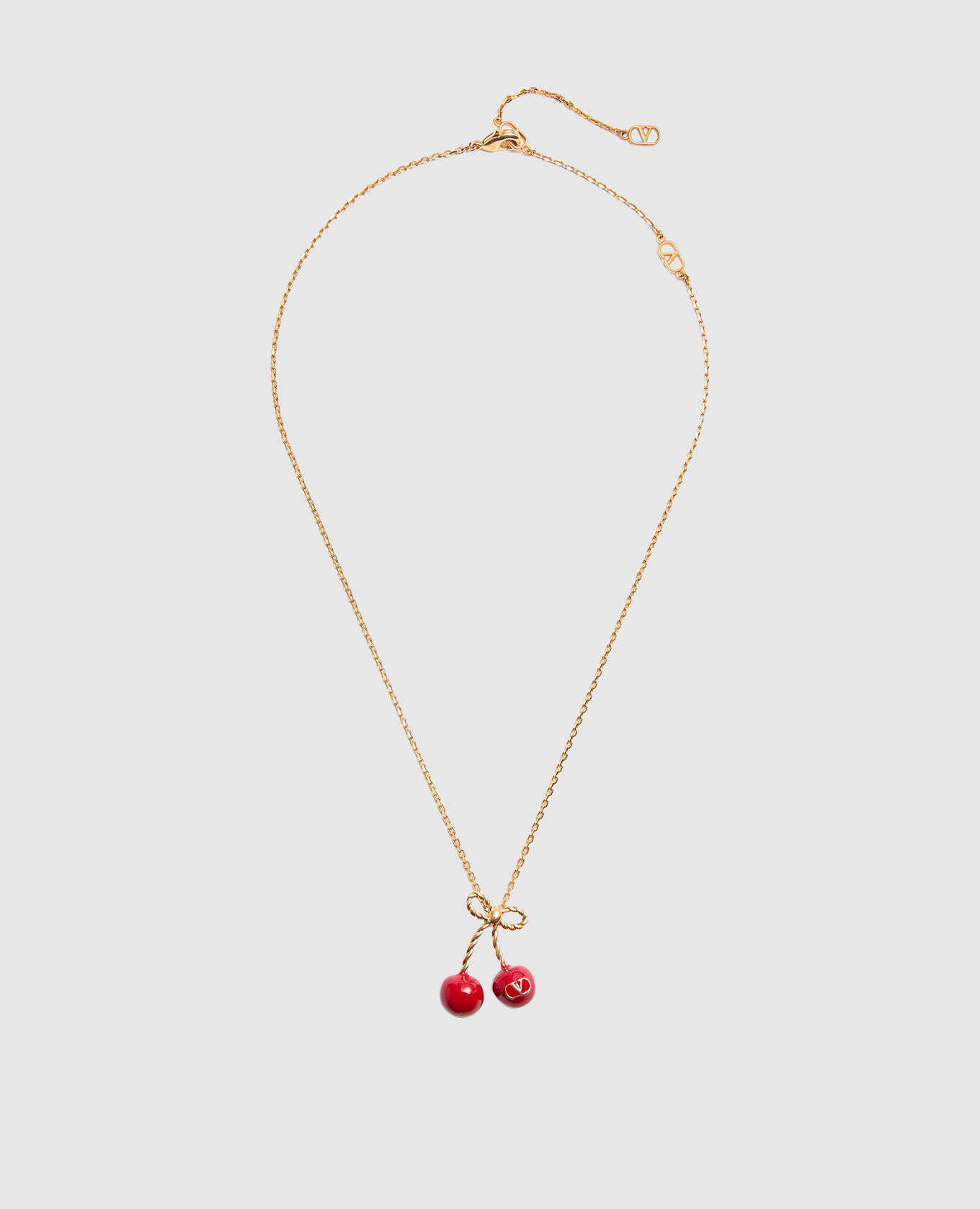 

Gold-tone necklace with VLogo Signature emblem Valentino, Golden