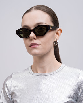 Off-White Hilo brown sunglasses OERI144S25PLA001