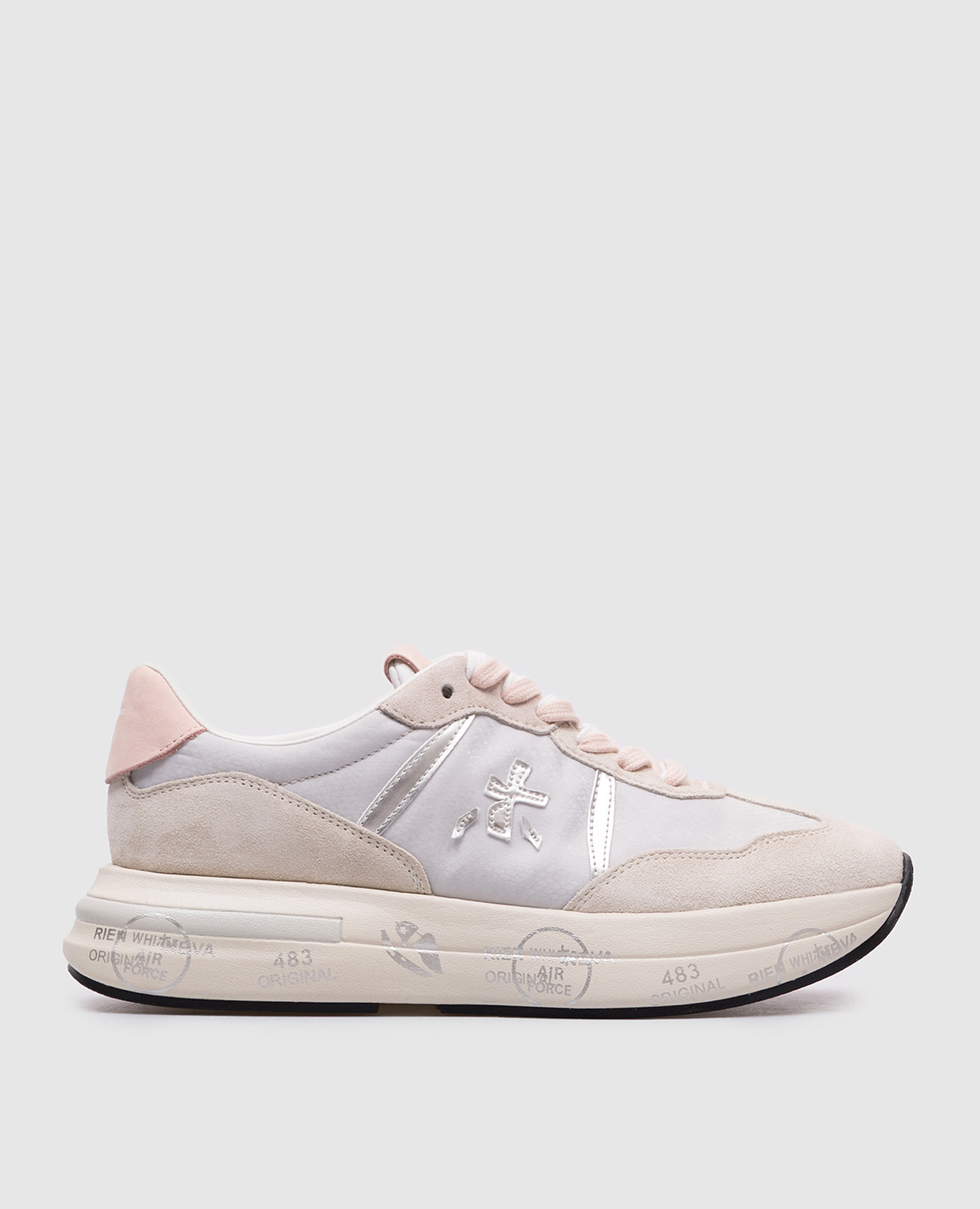 

Gray CASSIE combination sneakers Premiata, Grey
