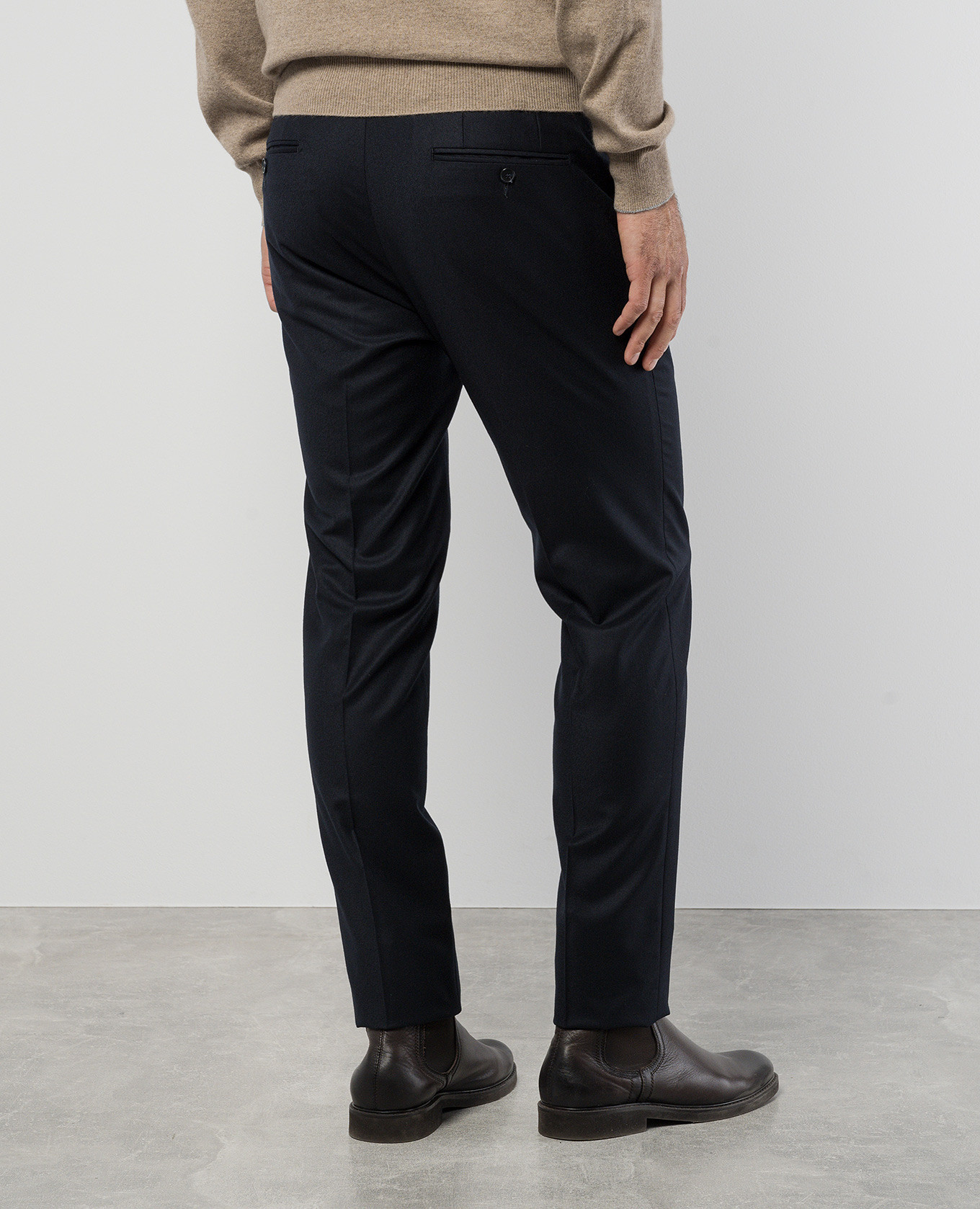 

Blue pants made of wool Enrico Mandelli