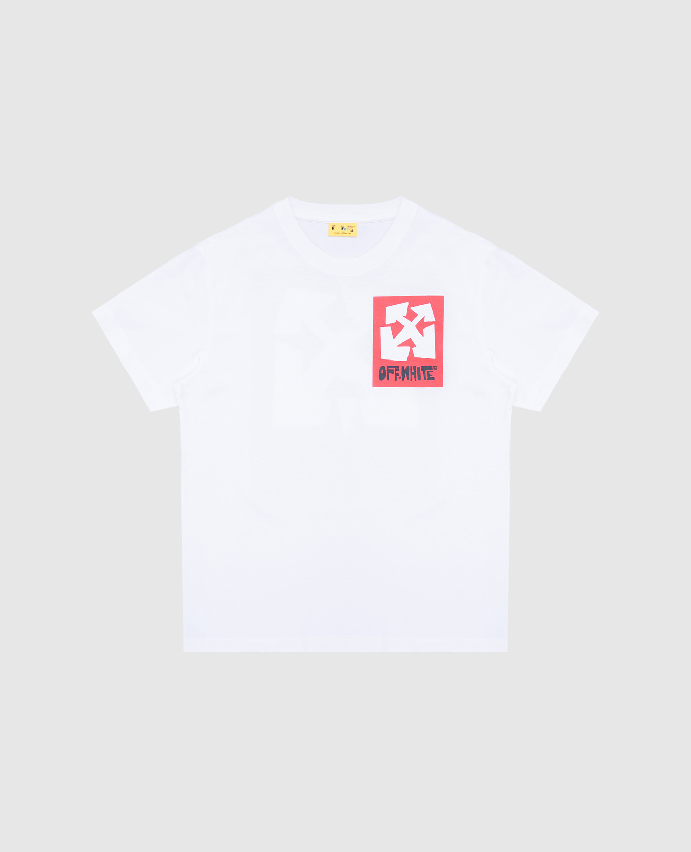 

Children's white T-shirt with logo print Off-White