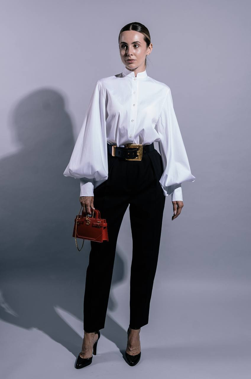 White blouse Balmain 6