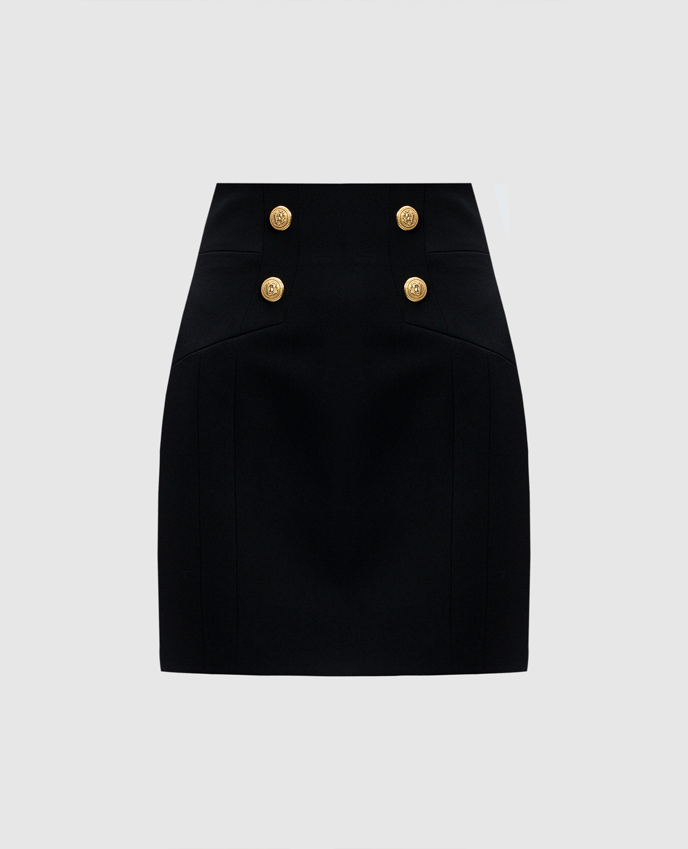 

Black skirt made of wool Balmain