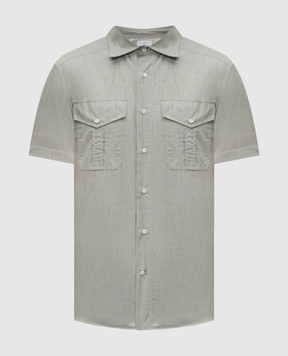 Brunello Cucinelli Green shirt MW6463009