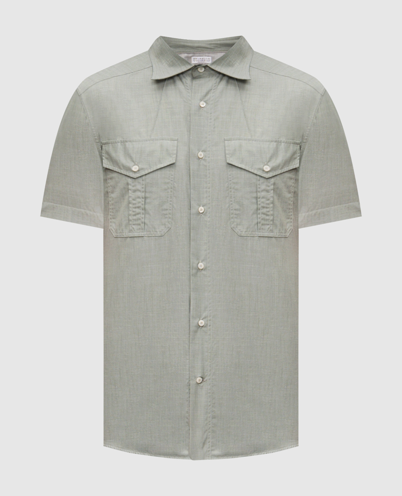 

Green shirt Brunello Cucinelli