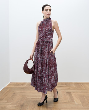 PROENZA SCHOULER Burgundy midi dress Lola R2513022BYP137