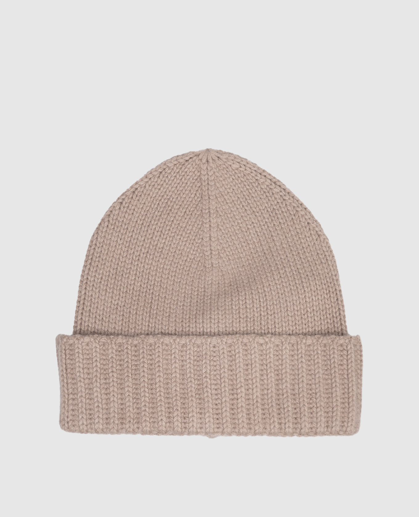 Beige cashmere BERET hat MooRER