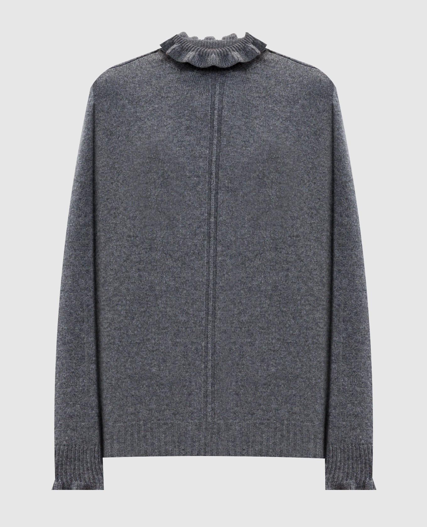 Gray sweater with wool and cashmere Twinset