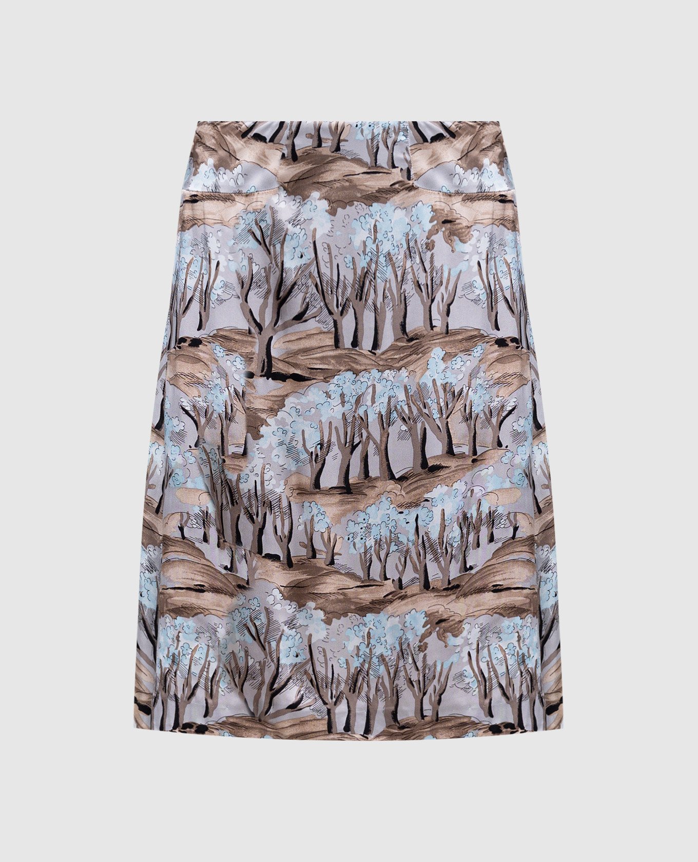 

Beige printed skirt Marni
