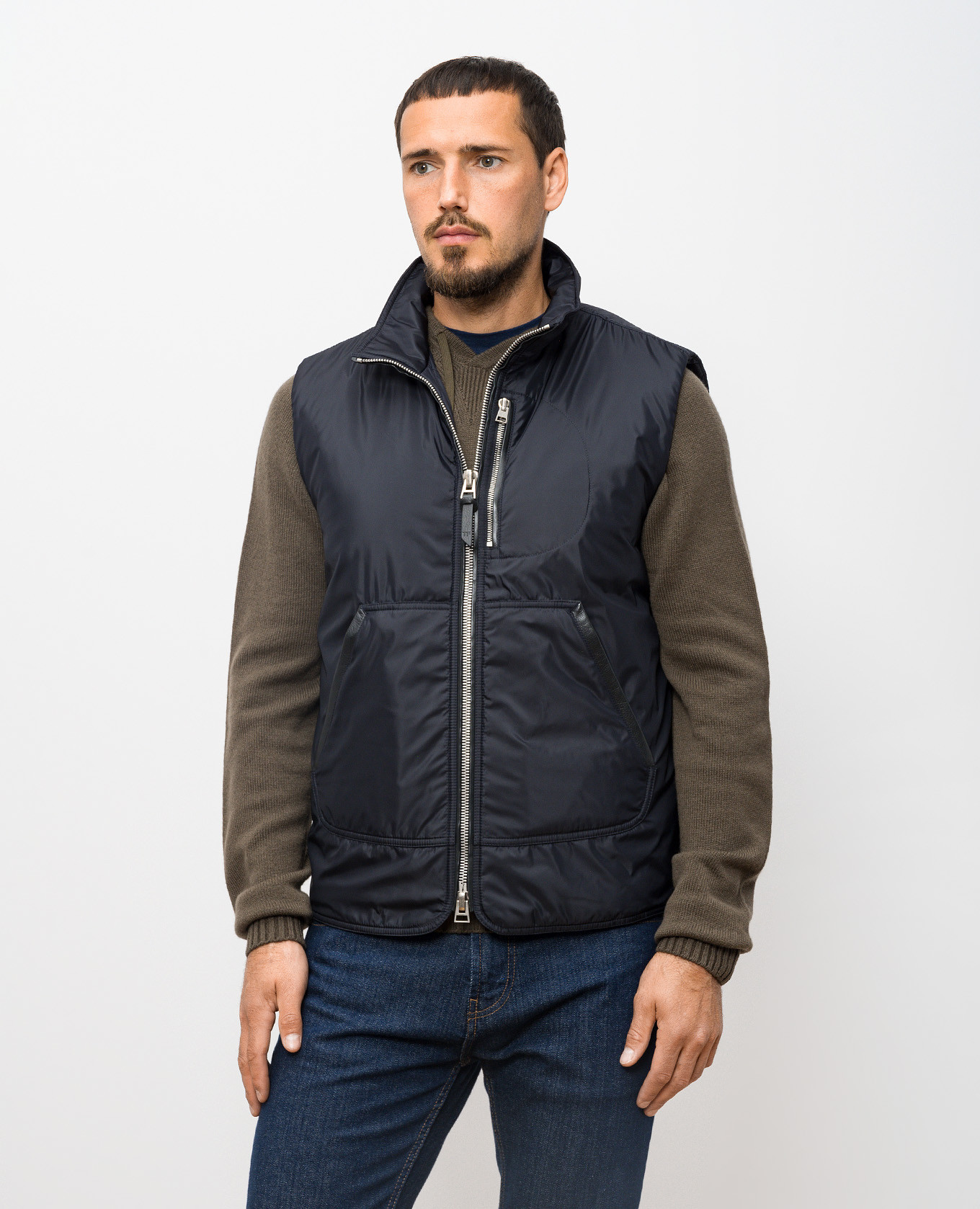 

Blue vest Tom Ford