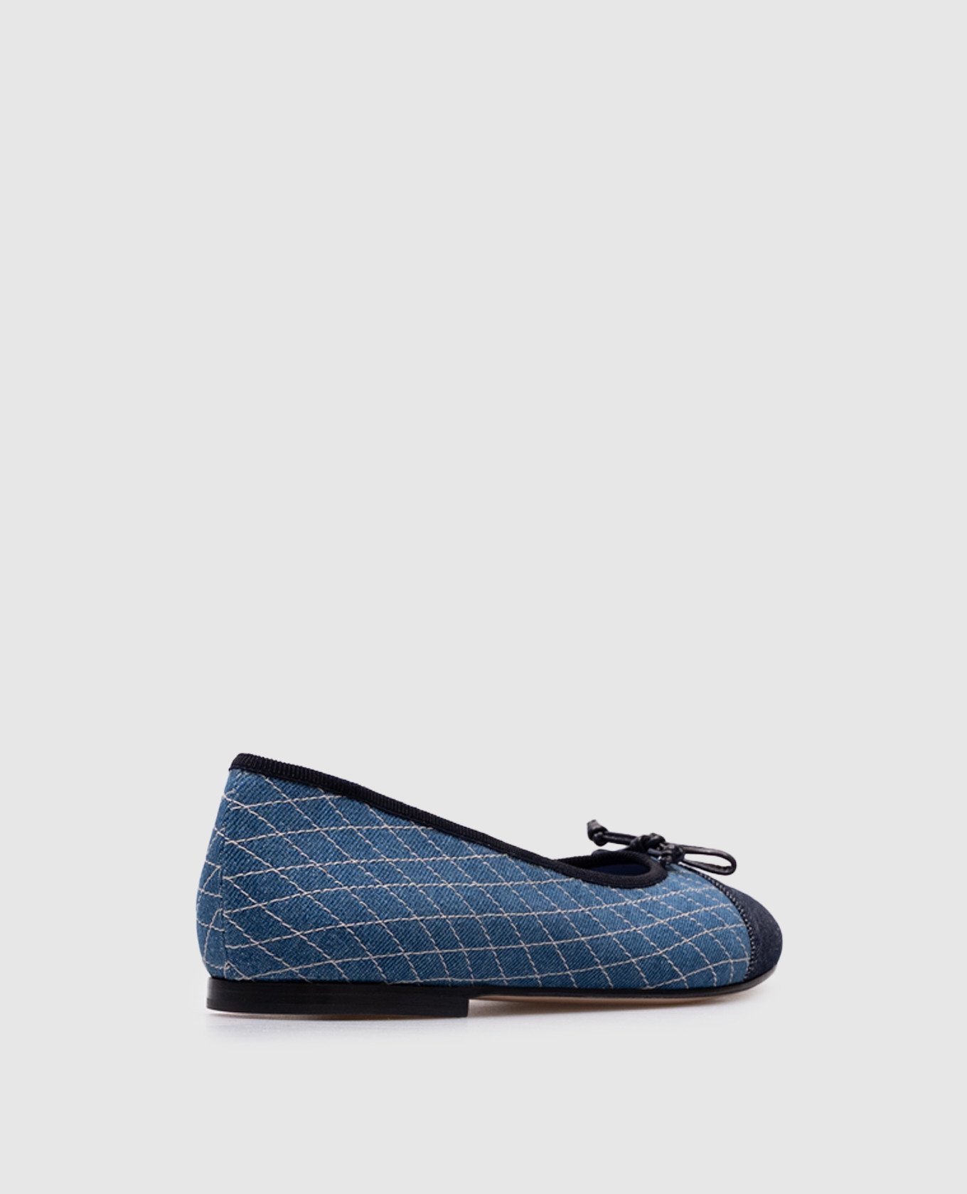 

Blue ballet flats with applique Babe Pay Pls