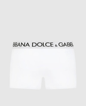 Dolce&Gabbana White boxer briefs with logo M4B97JONN97