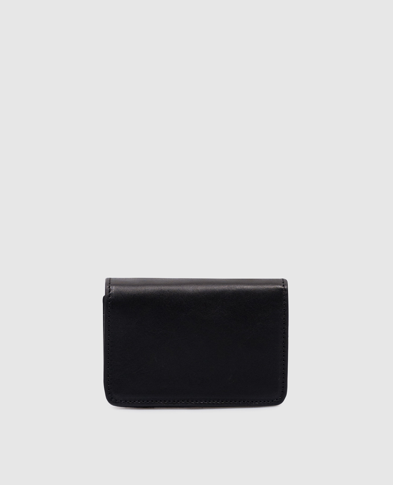 

Leif black leather wallet Ann Demeulemeester
