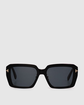 Tom Ford Black sunglasses with logo engraving FT1164K