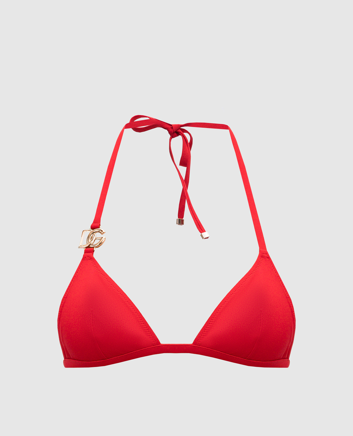

Red swimsuit bodice with monogram logo Dolce&Gabbana