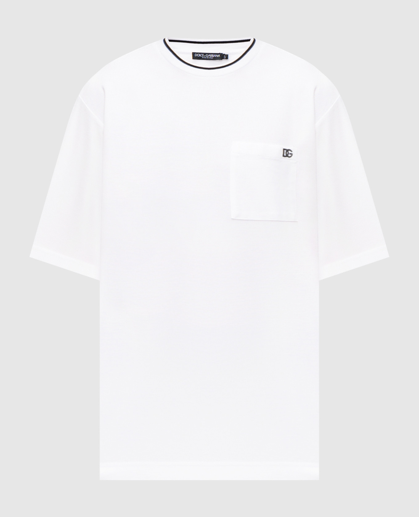White T-shirt with logo Dolce&Gabbana