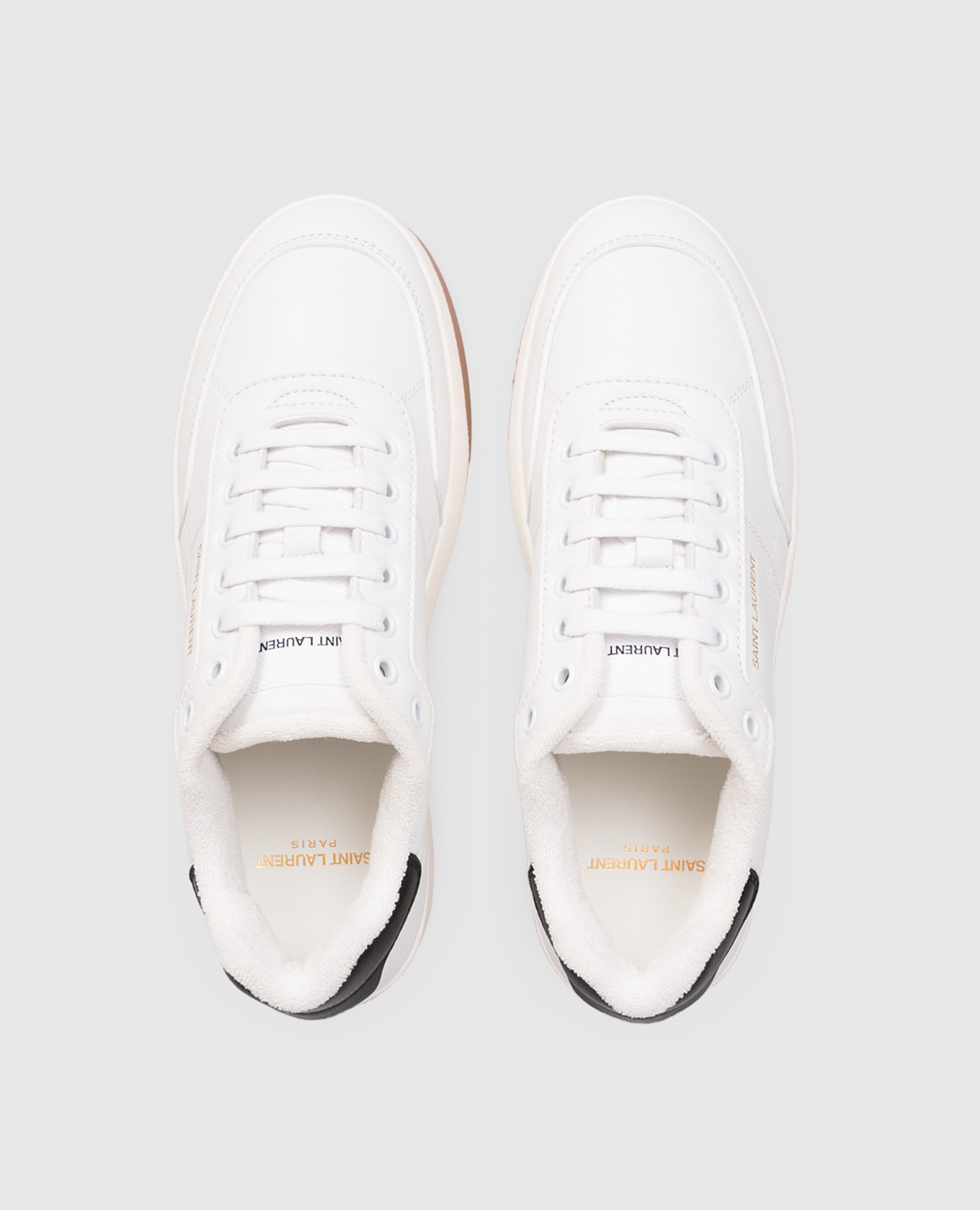

White leather sneakers SL/61 Saint Laurent