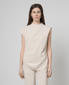 Gauchere Asymmetric cut top P12407590583