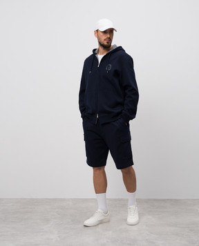 Brunello Cucinelli Blue cargo shorts MM8313222G