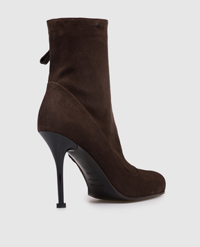 Premiata Brown suede ankle boots M7229