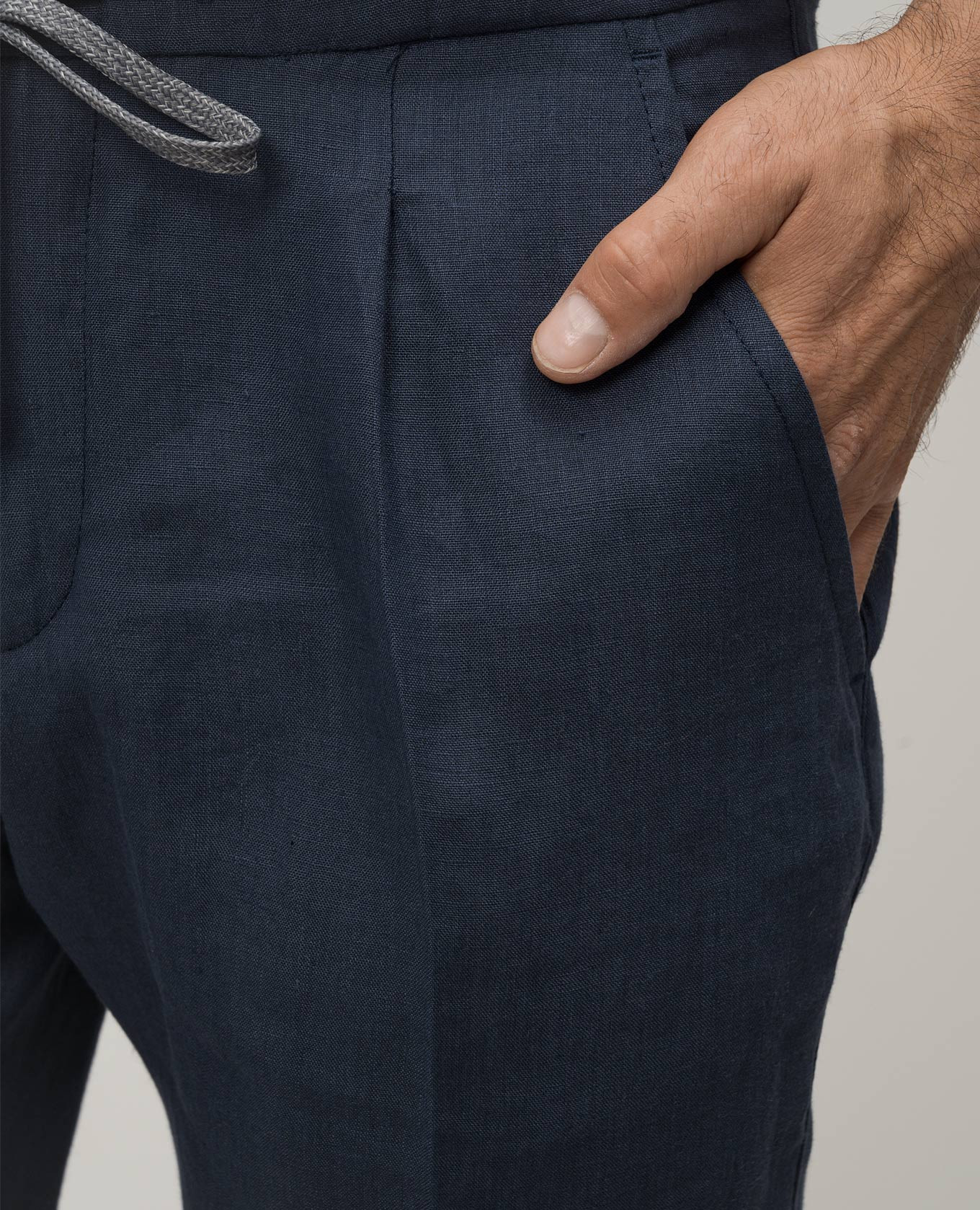 

Brown linen shorts Cashmere&Whiskey