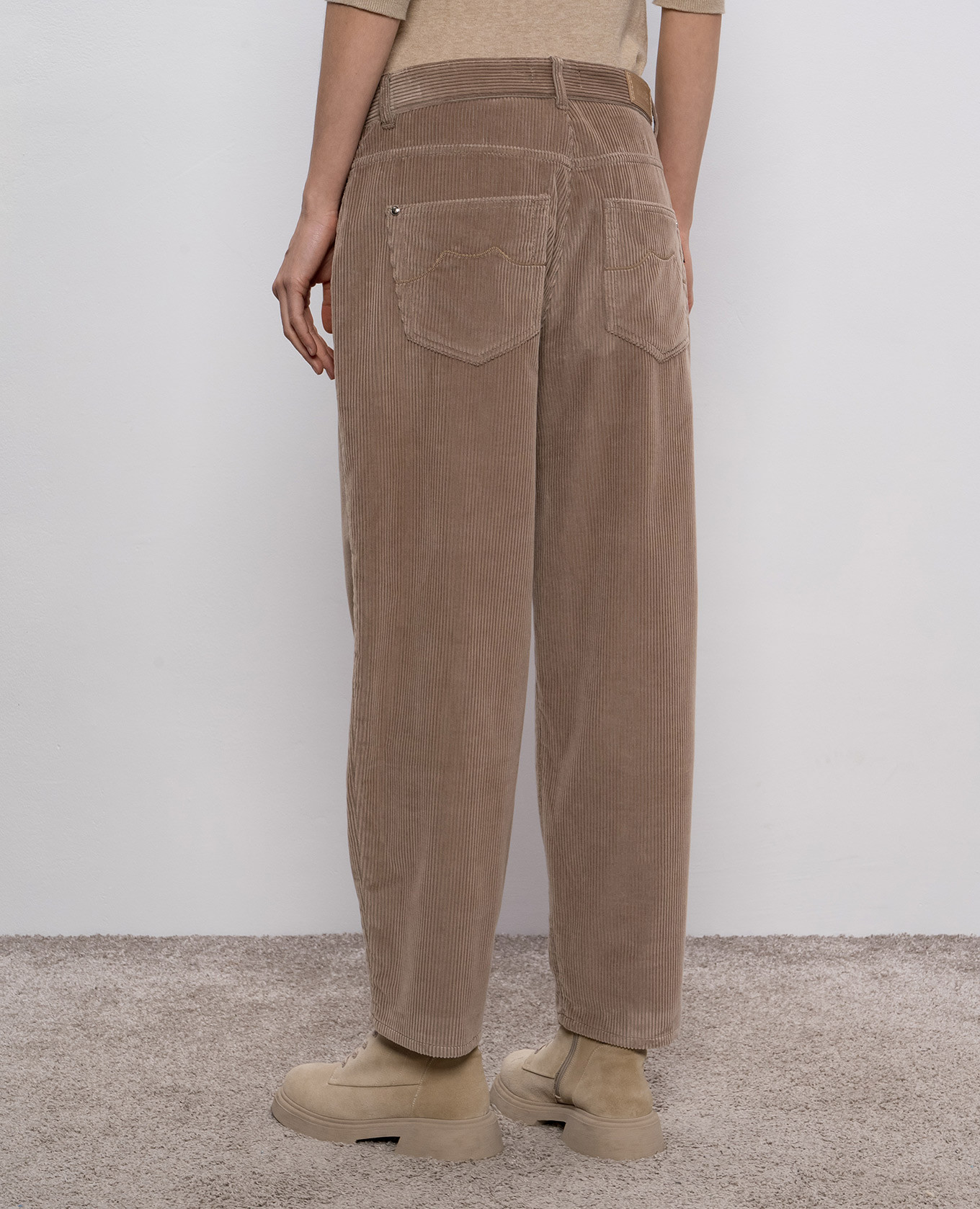 

ELIANA beige corduroy pants MooRER