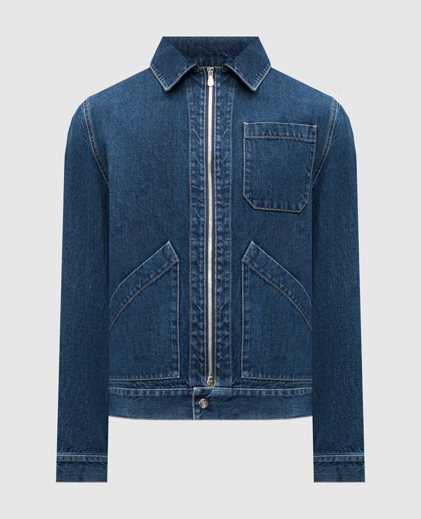 

Blue denim jacket Brunello Cucinelli