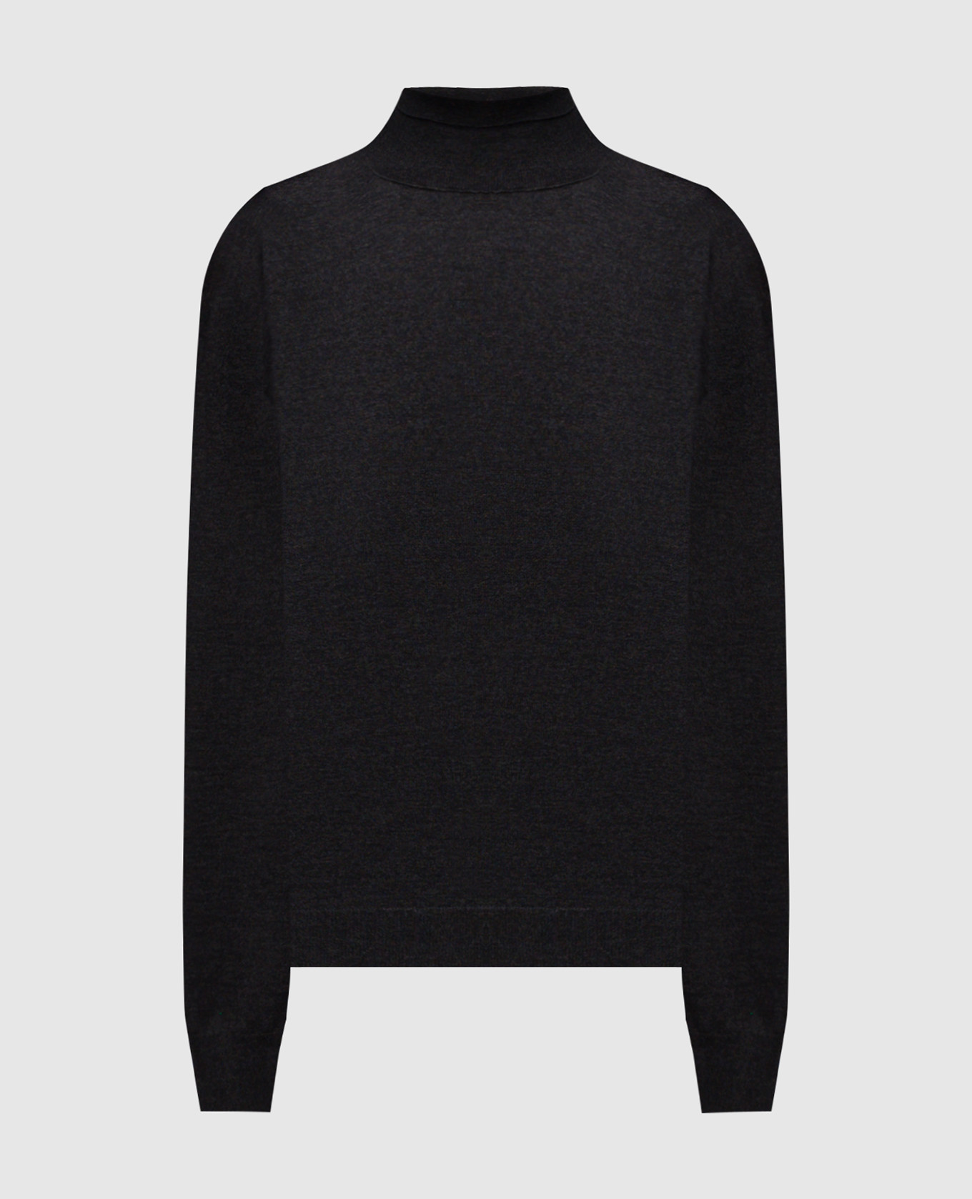 Maffei gray wool golf shirt Sofie D`Hoore