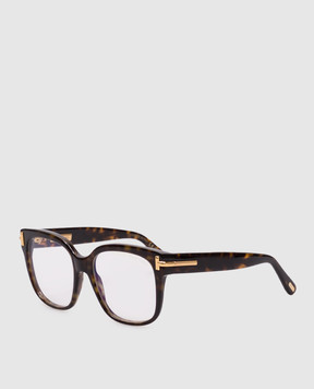 Tom Ford BLUE BLOCK brown tortoiseshell sunglasses FT6030B